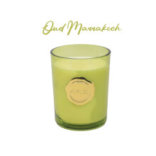 2-Wicks Scented Candle Glass Jar Oud Marrakech 470g Aromatic Fragrant Relaxation