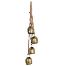 Cloches de Vache de NoëL, DéCoration de NoëL Rustique Vintage, Cloches en MéTal Rustique à Suspendre pour Arbre de NoëL