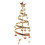 Iron  bell  Christmas tree desktop simulation Christmas tree display Christmas decorations Gold 1