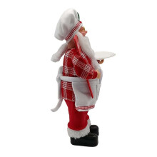 Weihnachtsdekoration, Stehend, Weihnachtsmann-Puppe, Weihnachtsküche, Alter Mann, Puppenornamente
