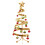 Iron  bell  Christmas tree desktop simulation Christmas tree display Christmas decorations As Shown 1