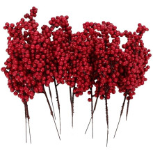 Artificial Ornamental Berries DIY Holiday Ornaments Simulation Berry String Home Decorative Ornaments