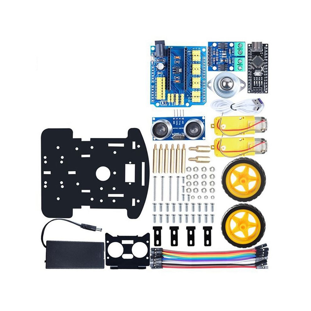 Robot Kit For Programming Learning And Develop Skills Complete Kit Automation 2Wd Robotic Kits 4711777552918