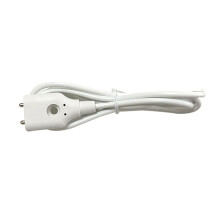 Detector de Alarma de Fuga de Agua con Sensor Cableado, Cable de 1 Metro, Sonda de Sensor de Nivel de Agua, Postes Metálicos Dobles