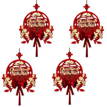 Vietnamese Text Decoration Spring Festival Pendant New Year Decoration Living Room Bow Pendant Happy Bow