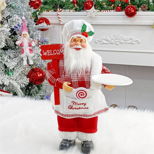 Kerstversiering Staande Kerstman  Kerst Keuken Oude   Ornamenten 1
