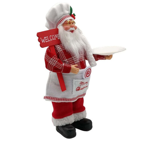 Kerstversiering Staande Kerstman  Kerst Keuken Oude   Ornamenten 2