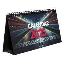 Calendario de Escritorio 2025 para Fanáticos de las Carreras de Fórmula Calendario de Escritorio 2025 Calendario F1 Calendario 2025 Calendario de
