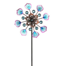 Gardening Metal Ornaments Windmill Courtyard Garden Pastoral Decorative Art Windmill