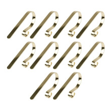 10pcs Metal Wall Hooks for Decorations and Restaurant Bag Hanging