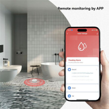 Tuya ZigBee Water Sensor Water Leak Detector Alarm APP Remote Control Water Leak Sensor Water Tank Full Alarm