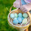 40 Pcs Easter Eggs Artificial Speckled Foam Eggs Pastel Green  Decorative Eggs 2.1in for Neutral Easter Table Decor 5