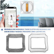 6PCS Window Cleaning Robot Mop Cloth Cleaning Rag Towel Dust Cloth Cleaning Cloth for YW710