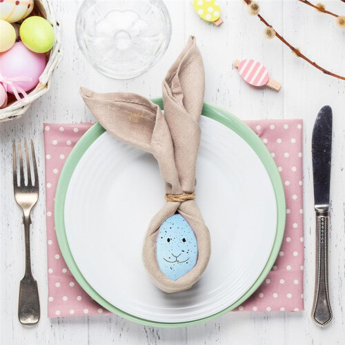 40 Pcs Easter Eggs Artificial Speckled Foam Eggs Pastel Green  Decorative Eggs 2.1in for Neutral Easter Table Decor 2