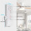 Ceiling Fan Remote Control Kit, Small Size Universal 3 in 1 Speed, Light & Timing Wireless Control AC220V(AC175V-265V) 5