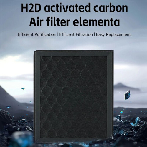 2Pcs for  H2D Air Filter Element Activated Carbon Air Purifier Filter Replacement for 3D Printer Accessories 1