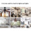 Ceiling Fan Remote Control Kit, Small Size Universal 3 in 1 Speed, Light & Timing Wireless Control AC220V(AC175V-265V) 7