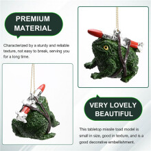 Kerstversieringen, Beschilderde Raketpadden, Leuke Kerstversieringen voor Elke Gelegenheid