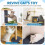 Cat Scratching Climbing Carpet Mat Adhesive Trimmable Cat Covered Pad Replace for Couch Corner Wall Cat Scratcher 5