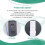 Universal Ceiling Fan Remote Control Kit 30W 6-Speed Timing Function  Fan Light Remote Replacement 7
