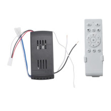 Universal Ceiling Fan Remote Control Kit 6-Speed 40W Timing Function Replacement Remote for Ceiling Fans Lights