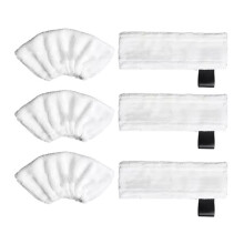 6 Almohadillas Triangulares para Mopa de para SC1 SC2 SC3 SC4 SC5, Repuestos de Paño de Microfibra.