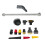 For  M12 Steam Engine Adapter Accessories Adapter Connecting Tube Round Brush Kit 1