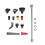 For  M12 Steam Engine Adapter Accessories Conversion  and Connecting Pipe Brush 1
