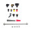 For  M12 Steam Engine Adapter Accessories Conversion  and Connecting Pipe Brush 2