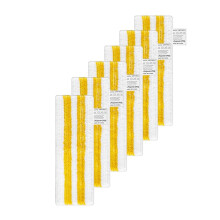 Pacote com 6 Panos de Microfibra para Limpadores A  para  SC1, SC2, SC3, SC4, SC5, Almofadas de Reposição EasyFix, Bicos de Piso