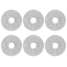 6PCS Mop Cloth Pads for  Mijia 5 PRO / OV21CN Sweeping Robot Replacement Parts Washable Mopping Pads