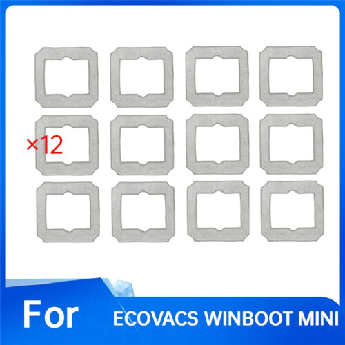 12 PCS Cleaning Rag for  WINBOOT  Vacuum Cleaner Accessories 2