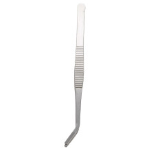 2X Silver Tone Metal Chinese Kongfu Cha Dao Tea Tong Tweezers 7.4 inch Long