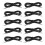 10X 2 M NTC Thermistor Temperature Sensor Waterproof Probe Wire 10 K 1% 3950 Black 1