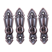 Metal Curtain Tassel Tie Back Tieback Wall Hooks 6PCS Red Bronze