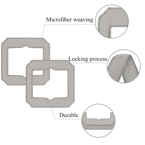 Per Parti del Lavavetri Automatico per  WINBOT , Panno per Mocio, Accessori di Ricambio 2
