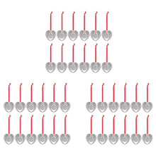 36 Stücke Engels Flügel Form Blank Heißer Transferdruck Sublimation Ornament Dekoration für Weihnachts Baum Dekor Weihnachts Feier