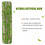 3X Artificial Bark Decoration Real Dried Pine Tree Bark with Artificial Moss 3