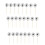 24 PCS Disco  Cupcake Toppers Disco  Cupcake Picks Reflective Mirror  Cake Toppers Disco Decorations Silver 2