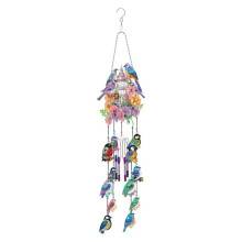 Kit di Campanelli Eolici con Diamanti Punteggiati DIY, Acchiappasole, Ornamenti Appesi, Campanelli Eolici, Acchiappasole, per Esterni B