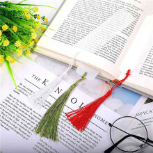 120x Blank Acrylic Bookmark Acrylic DIY Bookmark Unfinished Acrylic Book Markers Ornaments and 120 Colorful Tassels