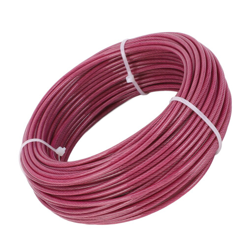 Kit tenditore di cavi a occhielli, 100 piedi, 3 mm, viola