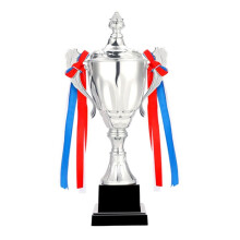 Copa Do Troféu de Prata de 11,8 Polegadas para Competições de Encontros Esportivos Prêmios de Equipes Vencedoras de Futebol e Lembrancinhas para