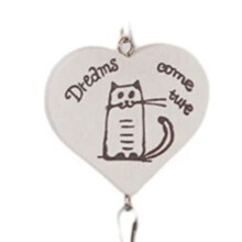 Bird House Cage Wind Chimes Cute Cartoon Pastoral Hanging Ornament Crafts Home Garden Resin Decoration Gift White