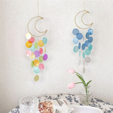White Wind Chime Outdoor Beach Gift Indoor Outdoor Home Moving Garden Decoration