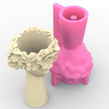Menschliches Gesicht, Harzvase, Silikonform, DIY, Nordischer Stil, Menschlich Geformte Vase, Beton, Zement, Gips, Silikonform
