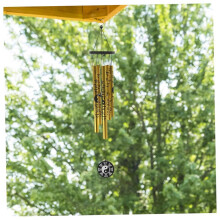 Large Bagua Wind Chime Pendant Retro Metal Wind Chime Lucky Wind Chime Garden Wind Chime