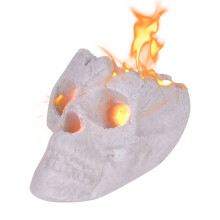 Portable Fire Pit Tabletop Fireplace Isopropyl Alcohols Ethanol Concrete Bowl Pot Halloween Birthday Valentine'S Day A