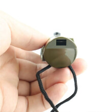 7 in 1 Emergency Survival Whistle Survival Whistle Life-Saving Whistle, Suitable for Camping and Hiking.