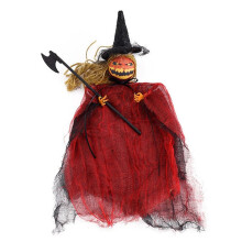 Halloween Skeleton Doll Ornaments  Haunted House Hängande Hängen Hem Barngåva Halloween Dekorrekvisita Röd